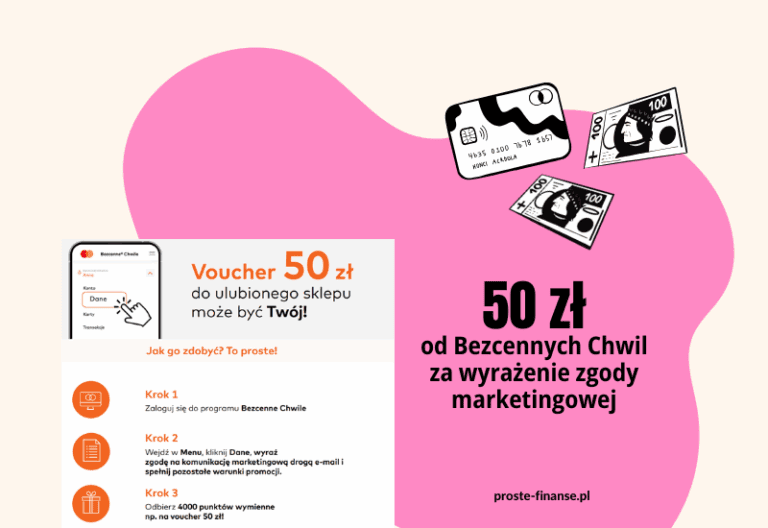 50 zł od Bezcennych Chwil za wyrażenie zgody marketingowej! 🤩