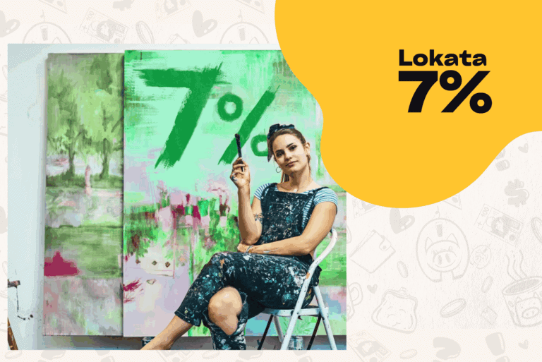 7% na lokacie w Velo!