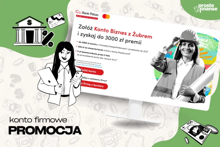 nawet 3000 zł od Pekao za konto firmowe!