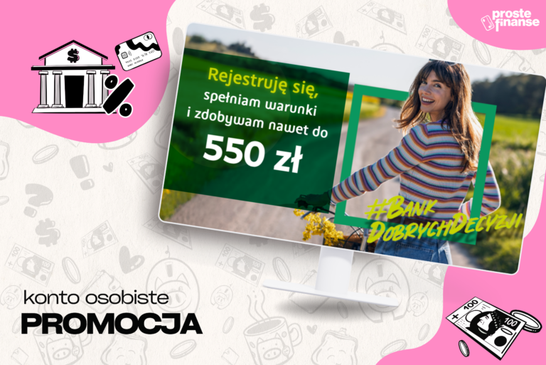 BNP – bonus na wiosnę! 🏦 550 zł przelewem
