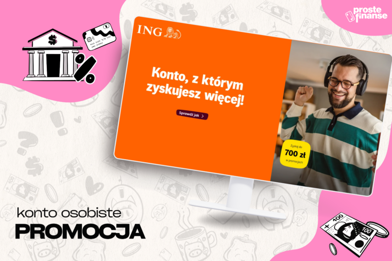 Rekord – 700 zł od ING i 5,5% na KO do 400k!