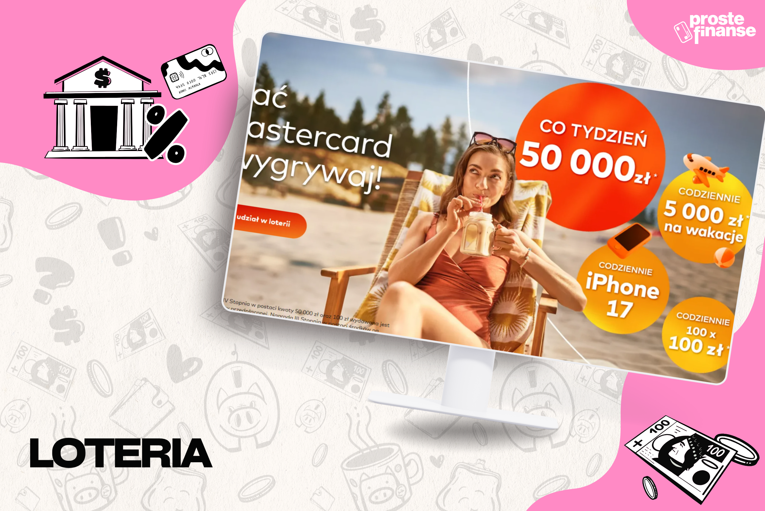 Nawet 50 000 zł do wygrania w loterii Mastercard