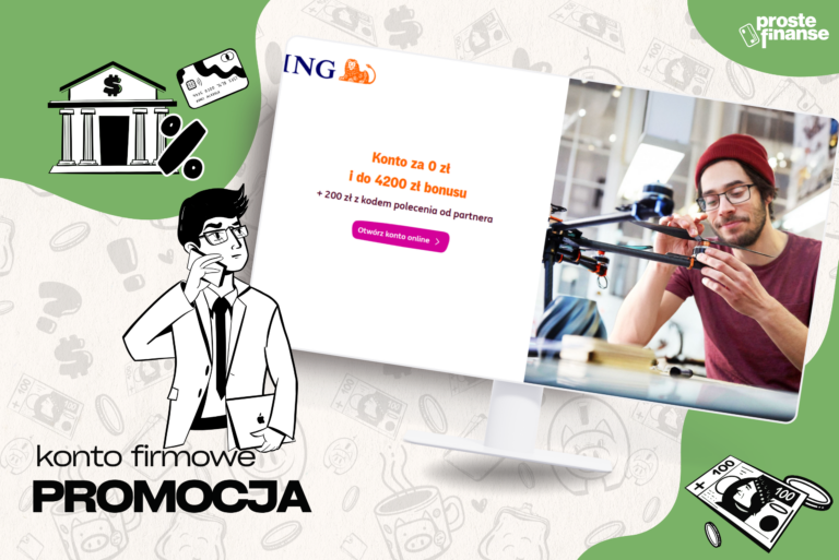 Wciąż w grze! 4400 zł od ING (w tym 200 zł z kodem INGPROSTEFINANSE)🤩