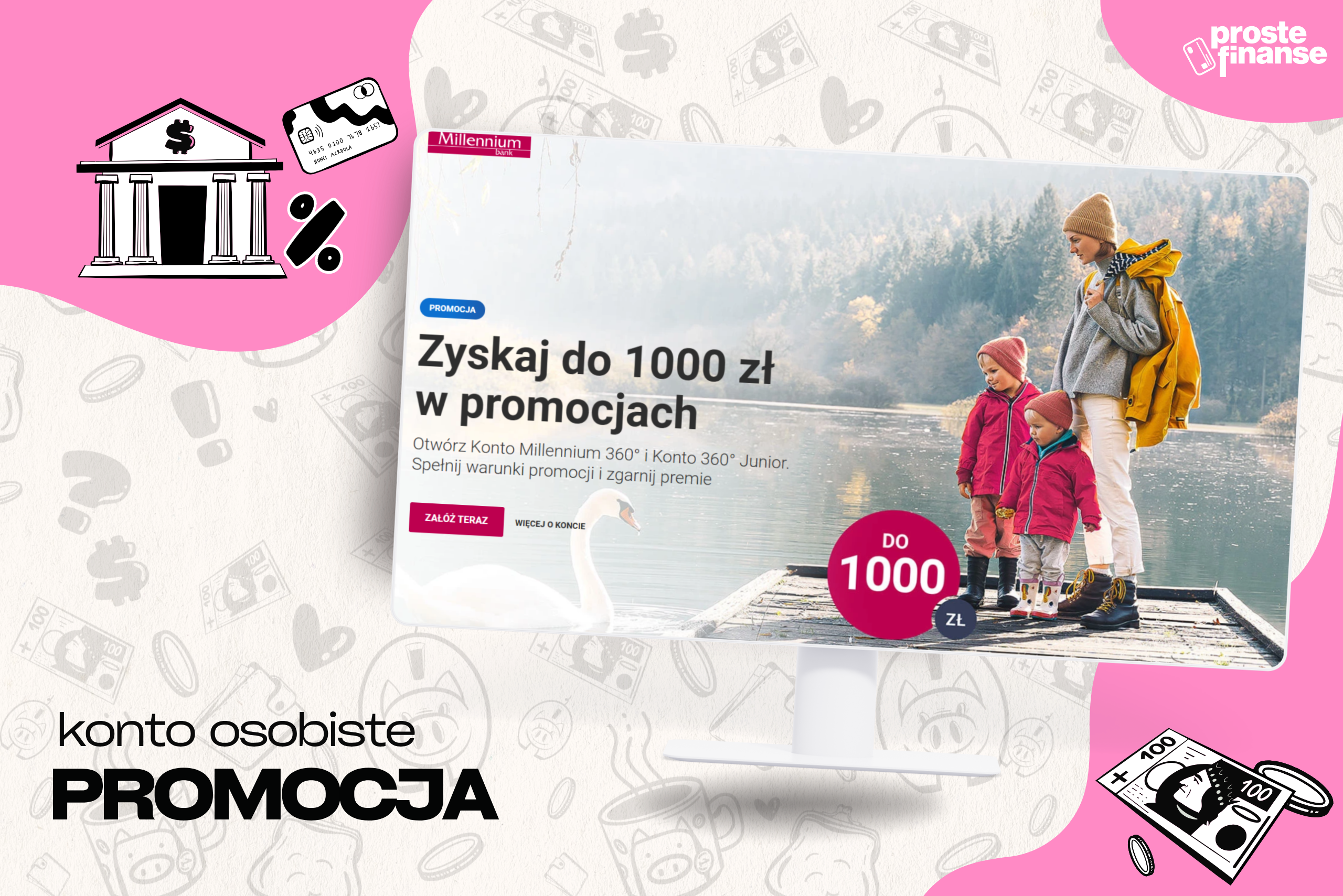 Podwyżka – teraz 800 zł od Millennium!