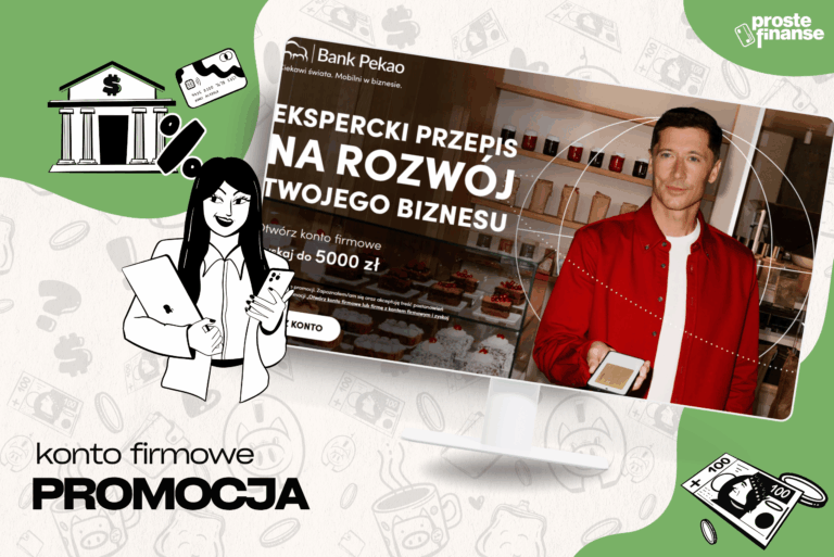 Proste 2600 zł od Pekao za konto firmowe!